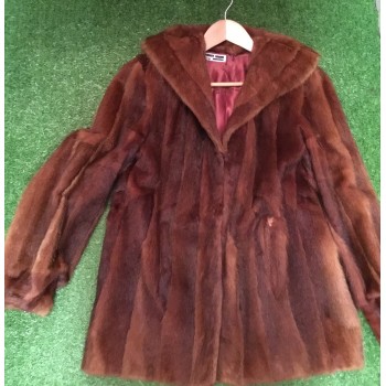 Brown Fox Fur Jacket ADULT HIRE